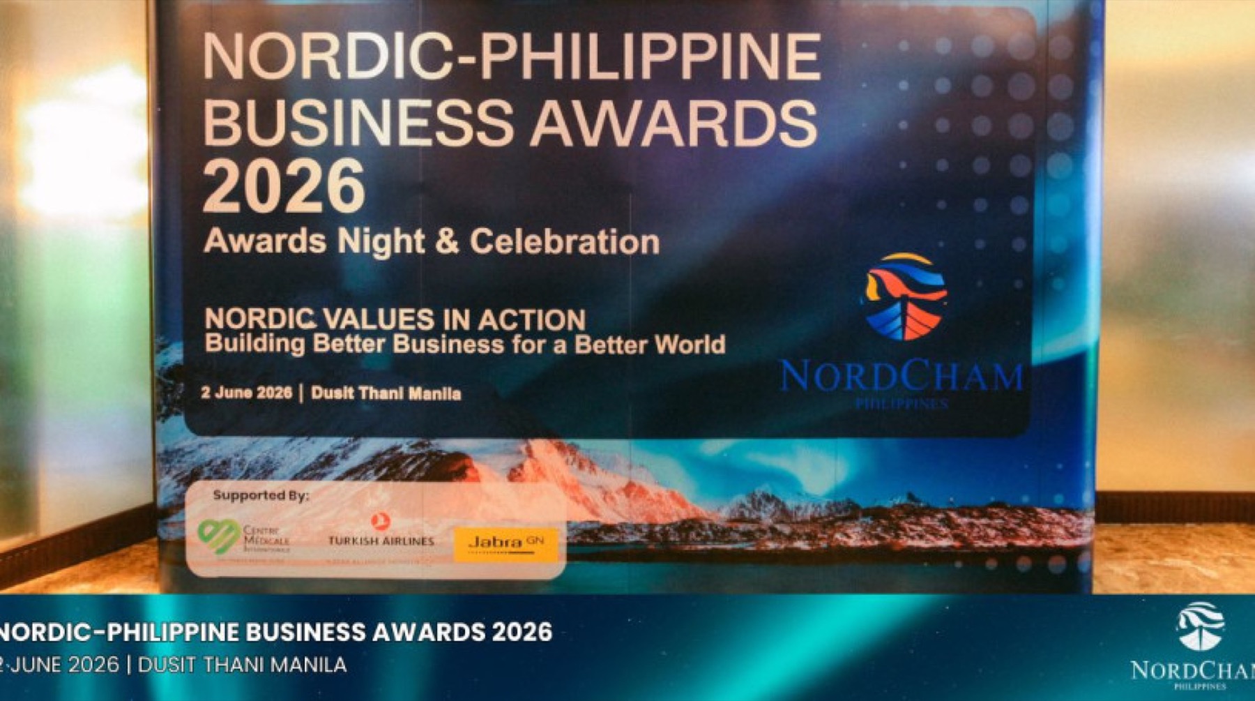 Guests at the Nordic Philippine Business Awards 2026, Dusit Thani Manila
