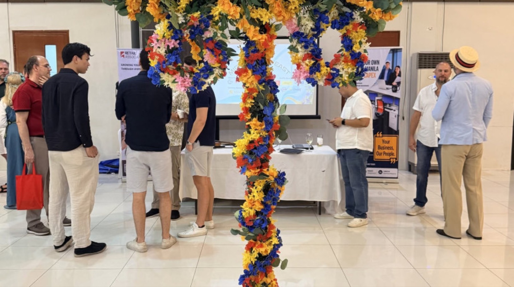 Guests at the NordCham Philippines Midsommar Feast 2026